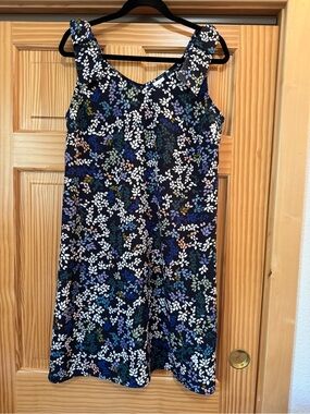 CAbi Sleeveless Print Dress
